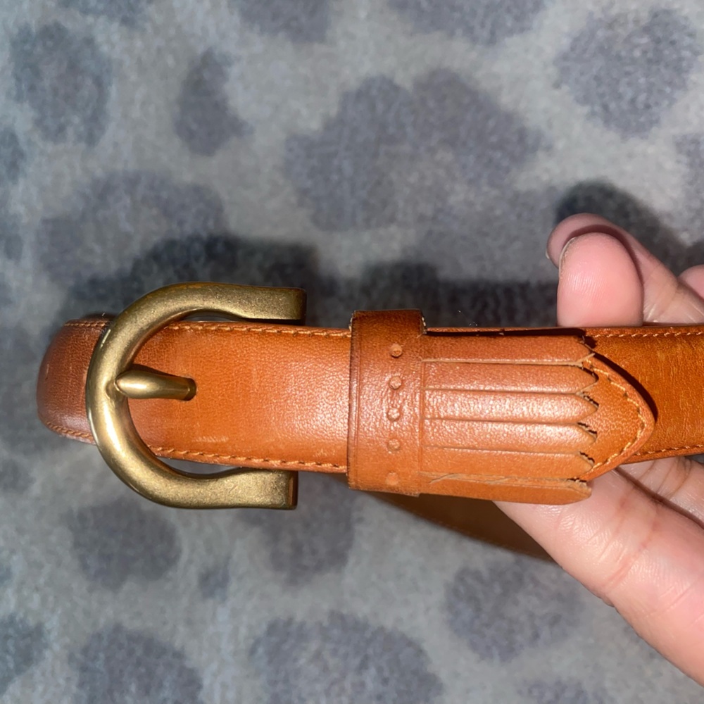 COPY - Brooks Brothers Genuine Leather Belt